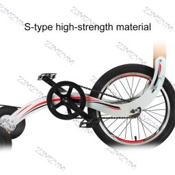 Bicicleta dobrável para atividade ao ar livre, 20 fábricas, bicicleta fitness, scooter, rodas de borracha, exercitador de perna, bicicleta - Image 3