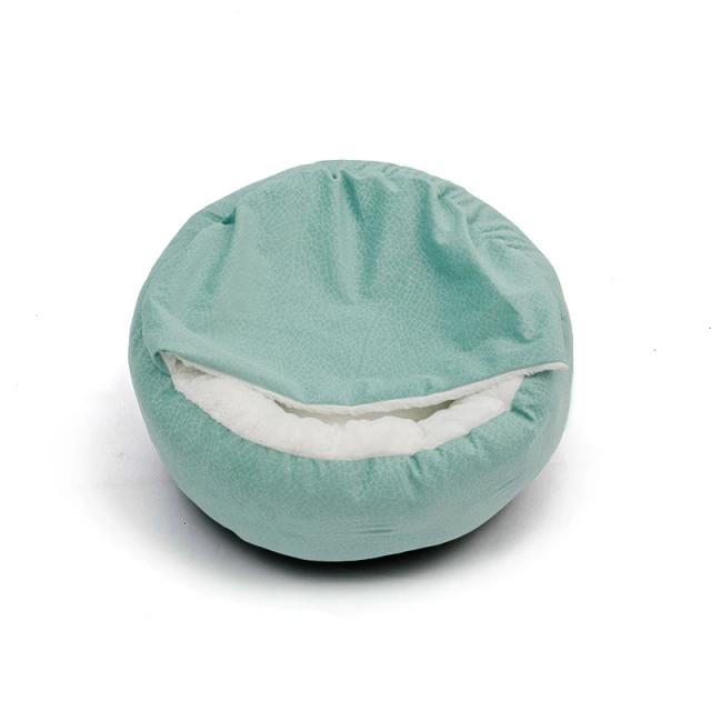 Cama Ortopédica Benepaw para Cachorro com Cobertor Encapuzado, Impermeável e Lavável, Ideal para Inverno e Conforto em Casa