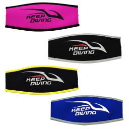 Máscara de mergulho de neoprene confortável 8.7, tira de proteção para a maioria dos esportes aquáticos - Image 1