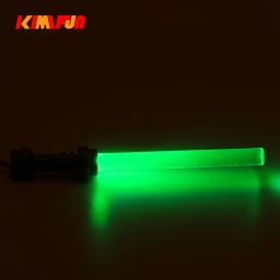 Blocos de construção Lightsaber com luz conduzida, espada do guerreiro, armas, figura da guerra, usb, brinquedo, presente, 10pcs - Image 3