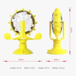Tratar interativo vazamento brinquedo para cães pequenos, alimentador lento, roda, produtos pet, acessórios, engraçado, Dropshipping, original - Image 6