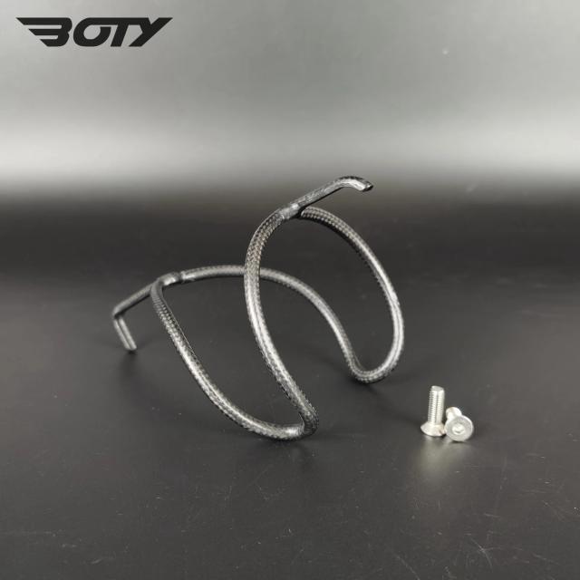 Suporte de Garrafa de Carbono Fosco 7g para Bicicleta - Modelo 2021, Ideal para MTB e Estrada com Parafusos Inclusos