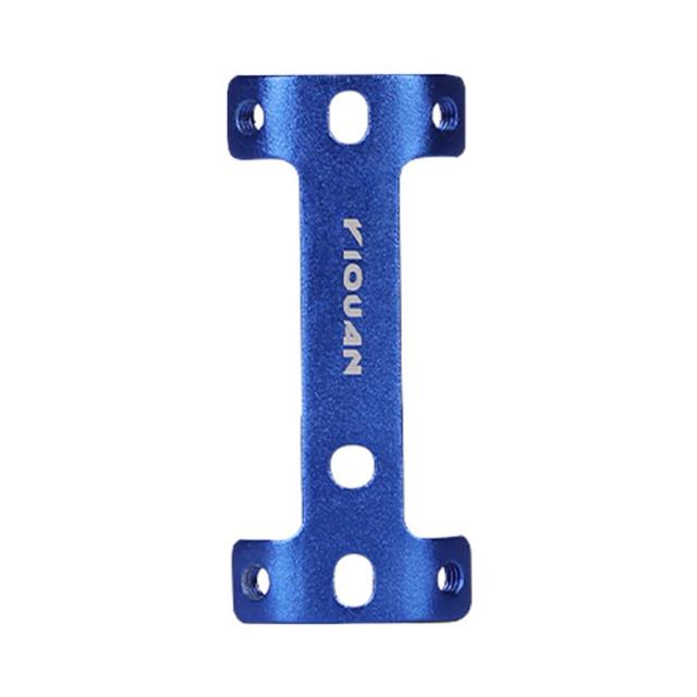 Suporte de Garrafa para Bicicleta Mountain Bike em Alumínio com Extensor de Quadro e Gaiola de Cabeça Dupla