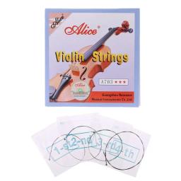 Cordas de violino alice a703, para tamanho completo 1/8 1/4 1/2 3/4 4/4 - Image 2