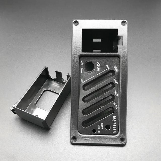 Caixa de Bateria Preamp com Equalizador EQ Piezo para Guitarra Acústica 9V e Suporte de Peças