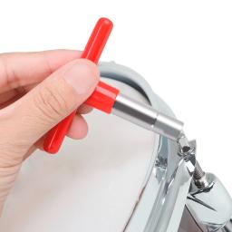 Afinador universal de pele de tambor, acessórios de ferramenta de percussão, capa protetora anti-derrapante quadrada sólida - Image 3