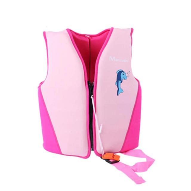 Coletes salva-vidas de neoprene para bebês e crianças, ideais para esportes aquáticos e natação