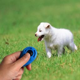 Treinamento do cão clicker pet trainer som ajustável corrente chave e alça de pulso cachorro trem clique cão gato pet trainings - Image 3