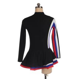 Nasinaya-Vestido de Patinação Artística Feminina, Vestido de Treino Infantil, Competição de Ginástica Rítmica, Top com Saia - Image 2