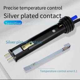 Controle de temperatura automático 50-500w 220-240v da haste de aquecimento de água ajustável digital do tanque de peixes do aquecedor de mergulho do aquário - Image 5