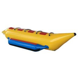 Barco inflável Banana Esqui Aquático para Beach Club, Heavy Duty PVC, 4 Assento - Image 2