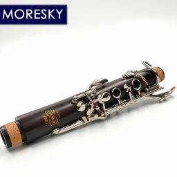 Moresky Professional Ebony Clarinete, Bb 17 Chaves Grenadilla, Sib Klarnet, M110 - Image 2