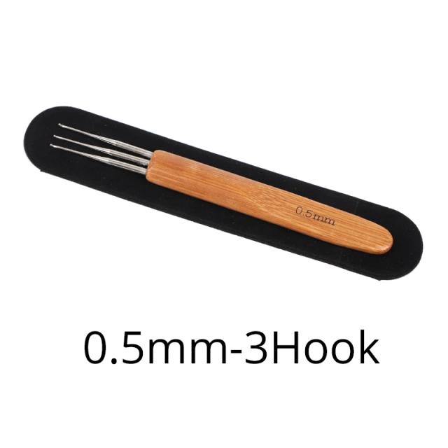 Agulha Dreadlock 0.5mm e 0.75mm - Ferramentas e Acessórios para Dread Hair e Tranças de Crochê