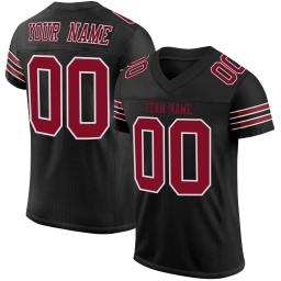 Personalizado personalizado futebol americano jersey, sublimação impressão, nome da equipe e número futebol camisa, rugby jersey para homens, presente do fã - Image 2