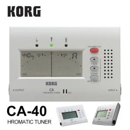 Korg-afinador cromático compacto ca40 ca50, ferramenta universal para baixo, saxofone, violino e flauta, afinador compacto - Image 1