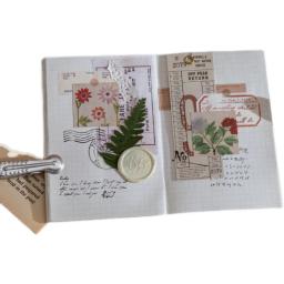 Adesivos para decoração e álbum, adesivos de papelaria floral com 46 flor, para planejador de scrapbooking, diário, escola, escritório, utensílios de escritório - Image 4