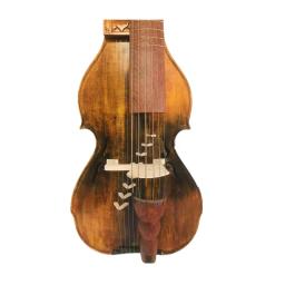 Música maestro (6x8) cordas 19 1/4 "viola da gamba baryton com 7 pontes #11866 - Image 3
