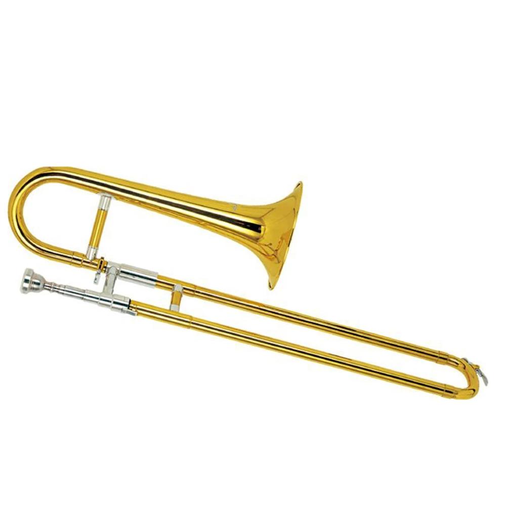 Ouro lacado Slide trompete, Popular Grade - Image 1
