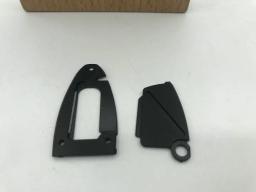 1 peça ibz original e novo trussrod capa de headstock fácil movimento feito na coreia preto com 3 parafusos - Image 5