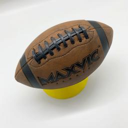 Rugby americano futebol retro puro para crianças e treinamento de adultos, pode ser treinado equipado com presentes, tamanho padrão, tamanho 3, 6, 9 - Image 4