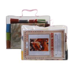 Kits de artesanato para adultos criativos hobby trava gancho kits tapete com tela impressa tapete bordado fazendo kits - Image 4