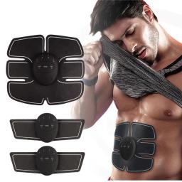 Aparelho de estimulação muscular elétrica sem fio, dispositivo de treino abdominal inteligente com tecnologia ems, para massagem modeladora, perda de peso e fitness - Image 2