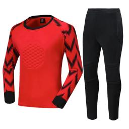 Goalkeeper Soccer Jersey e Sponge Protector Suit para Crianças e Adultos, Kits de Futebol, Treino, Uniforme para Homens, Criança - Image 4