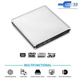 Leitor de Blu-Ray USB3.0 externo Gravador e gravador Bluray 3D BD-ROM Gravador de DVD óptico BD-RE Bluray Play para laptop/desktop - Image 2
