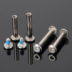Eixo Patins Peças para Criança, Masculino e Feminino Parafusos para Criança, Criança, Adulto, Patinação Livre, Roda de Patins Inline, 6mm x 31mm, 36mm de diâmetro, 10Pcs - Image 1