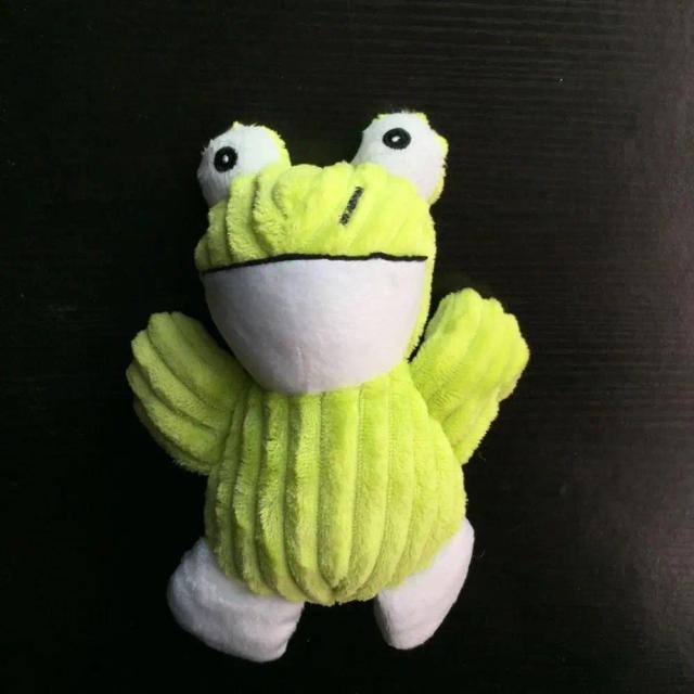 Brinquedos de Pelúcia Coloridos e Duráveis para Cães e Animais de Estimação com Som de Rangido