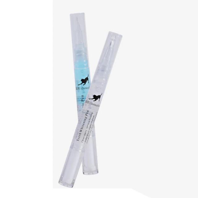 Ferramentas Eficazes de Limpeza Dental para Pets: Raspador e Caneta de 5ml para Remover Tártaro de Cães e Gatos