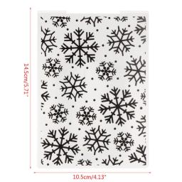 Molde de plástico para scrapbook, forma para decoração caseira de fotos, cartão de papel, artesanato, natal, flocos de nece - Image 6