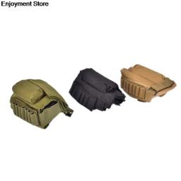Pochete tática para rifle e bochecha, ajustável, uso externo, com suporte de bala, almofada para munição de cartuchos, bolsa de 19cm x 6cm x 13cm - Image 2
