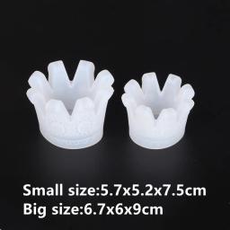 Molde 3d da coroa, resina epóxi de cristal diy, forma de silicone para caixa de armazenamento, base de vela - Image 6