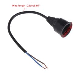 Base da lâmpada do aquário suporte de fio de iluminação do tanque de peixes de borracha macia à prova dwaterproof água para t8 k0aa - Image 5