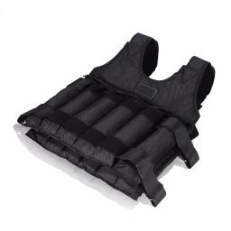 Aptidão ajustável peso colete 20kg 50kg exercício treinamento de fitness jaqueta ginásio treino boxe equipamentos fitness fou99 - Image 1