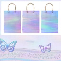 Transferência de calor holográfica alumínio laminador folha, papel de estampagem a quente, artesanato DIY, Ch, 50pcs - Image 5