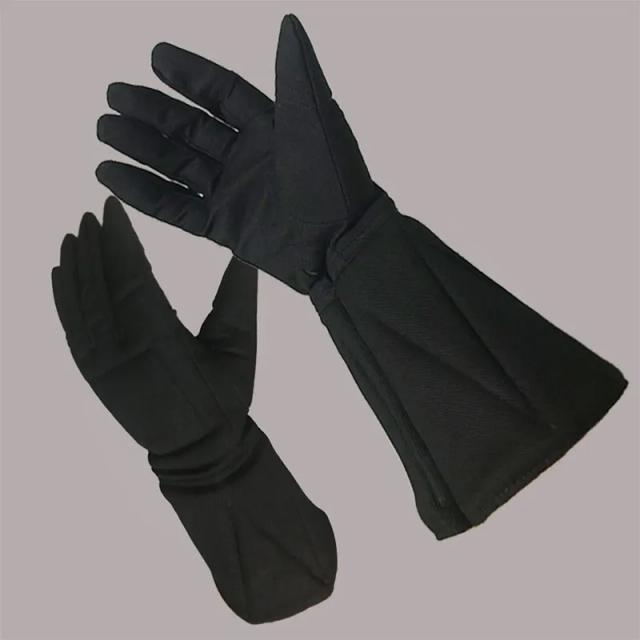 Conjunto de Luvas de Couro Sintético para Esgrima - 2 Peças