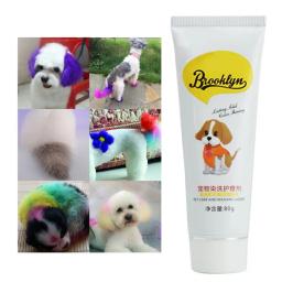 80g saudável natural extrato cão cabelo agente conveniente excelente saturação pet cabelo agente suprimentos seguro cão acessórios - Image 1