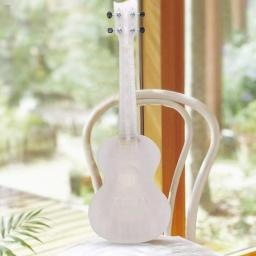 Ukulele Recarregável LED Brilhante para Crianças e Adultos, Instrumento Musical para Crianças, Acessórios Engraçados para Guitarra, 5 Modos de Luz, - Image 5