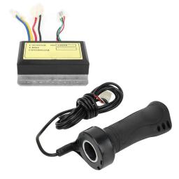 Acessórios para bicicletas elétricas, E-bike, Scooter, Controlador de escova, cabo estendido, acelerador, acelerador, aperto do guidão, 12V, 250W - Image 3
