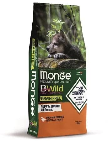 Ração Monge Selvagem Sem Grãos para Cachorros - 12 kg