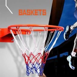 1 conjunto excelente sistema de basquete alta tenacidade padrão 45cm fixado na parede aro basquete gols aro e net - Image 4