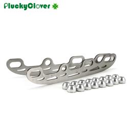 1 conjunto de lâmina de skate de gelo 253/290mm bola de substituição de lâmina de gelo para rolo inline slalom sapatos de skate figura patins lâmina de hóquei no gelo - Image 6
