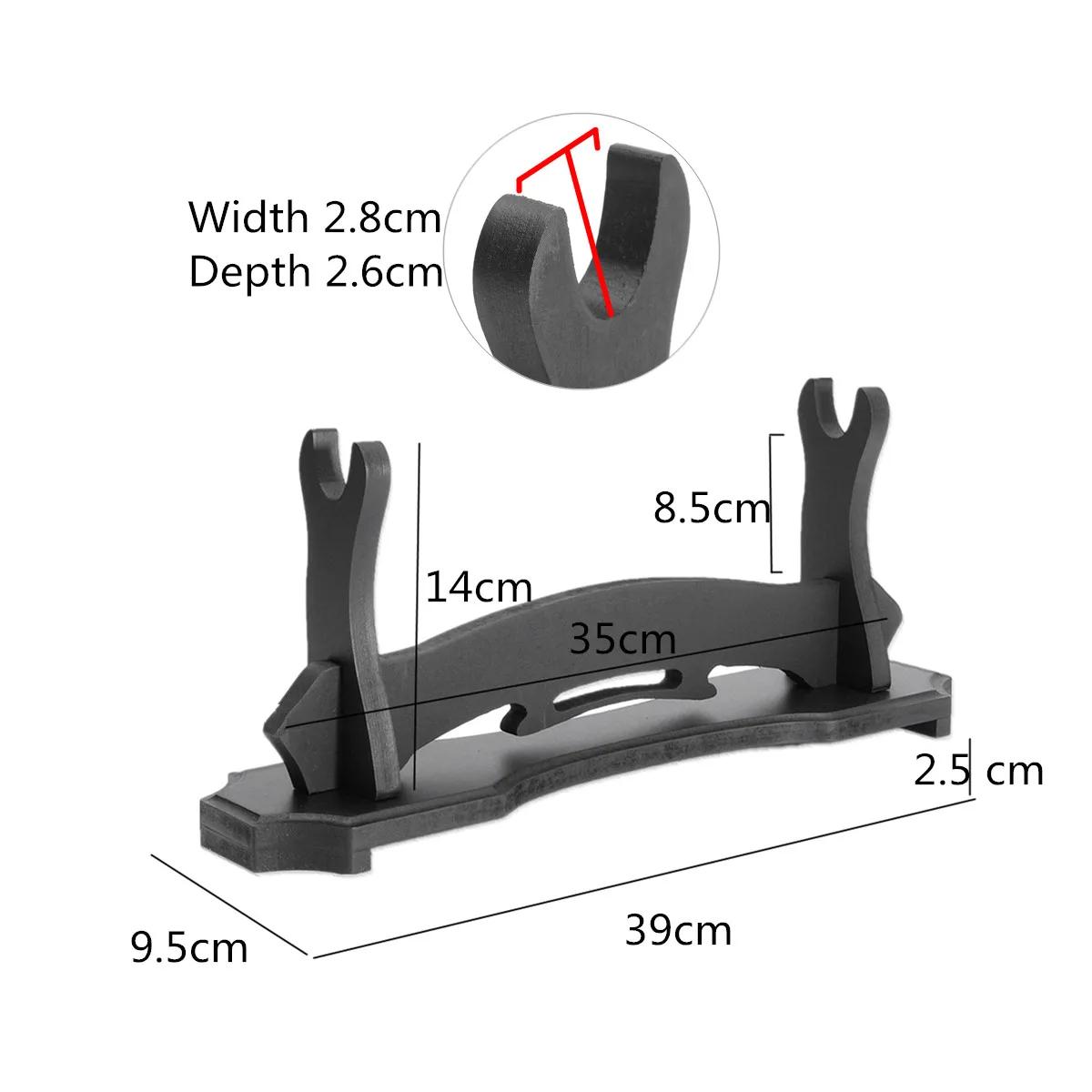 Wall Mount 1/2/3 Layer Samurai Espada Artesanato Katana Home Decoração Titular Stand Exibição Estátuas Esculturas acessórios do banheiro - Image 1