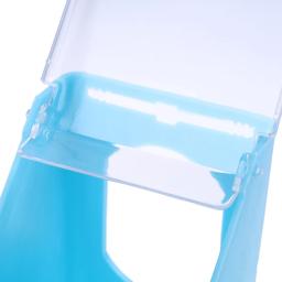 1pc plástico pássaro alimentador de aves pombo waterer acessórios dispensador papagaio pendurado bebedor pote recipiente alimentos para animais estimação suprimentos - Image 3
