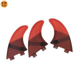 Surf 2 pces/3 pces dupla tabs aletas s/m/l/gl fin favo de mel fibra de vidro aletas combinação livre aleta conjunto duplo quilhas aletas upsurf - Image 6