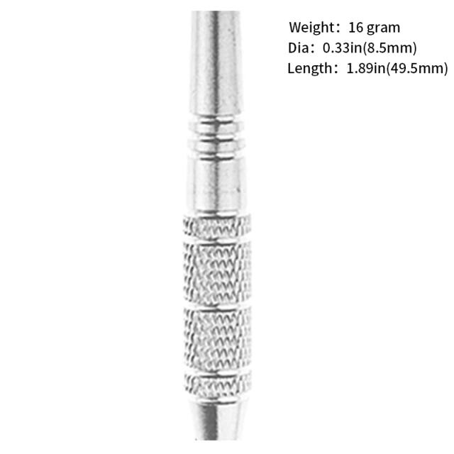 CyeeLife-Copper Dart Barrels, Punho para Soft Tip Dart e Ponta de Aço, Acessórios Play, 16g, 10g, 14g, 6pcs