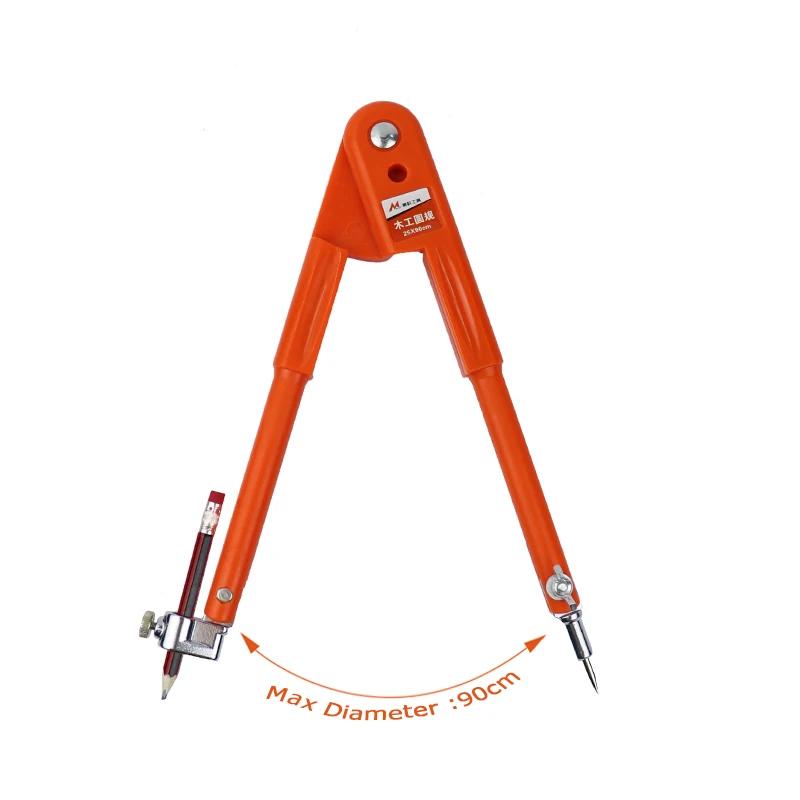 Profissional lápis compasso círculo linha marcação scriber calibre divisor ajustável para carpintaria decoração ferramentas - Image 1
