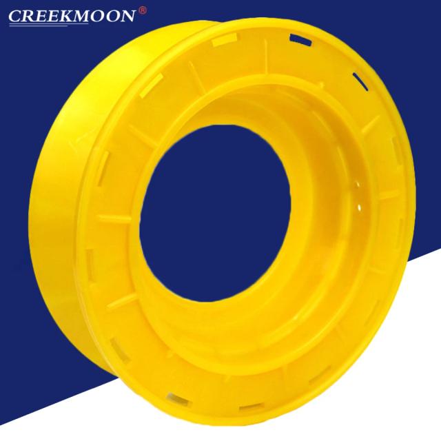 Placa de Enrolamento para Linha de Pesca 155x110mm com Cabo Enrolador - Equipamento Prático para Armazenamento de Linhas de Pesca do Mar e Rotativas